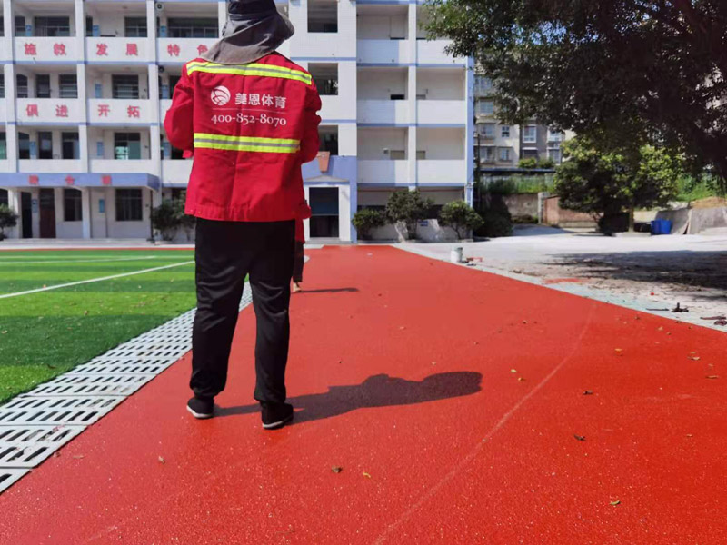 塑胶跑道施工